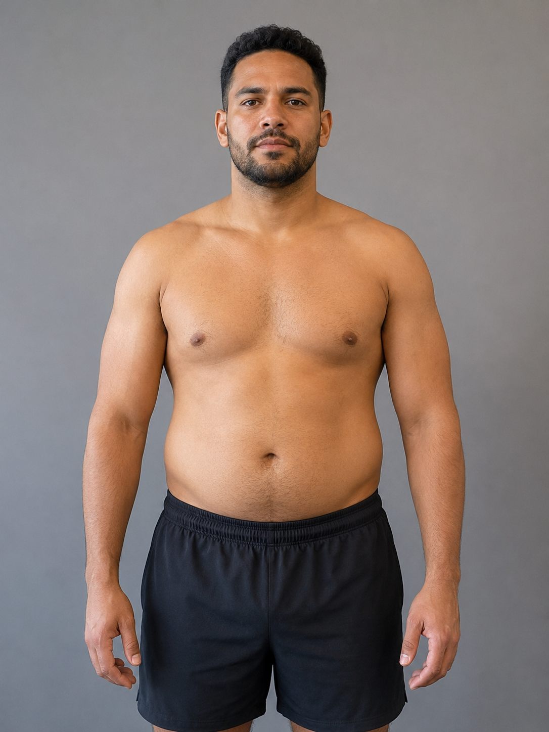 Marcus T. after 12-Week Strength Transformation